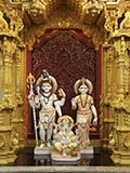 Bhagwan Shri Shankar, Shri Parvatiji and Shri Ganeshji